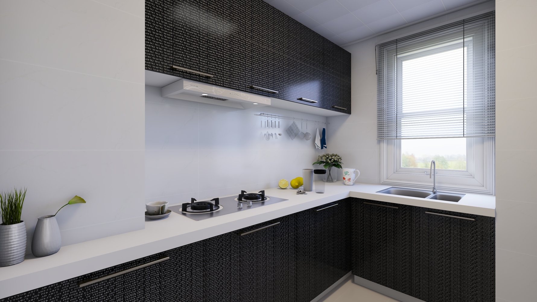 现代风格厨房装修设计效果图