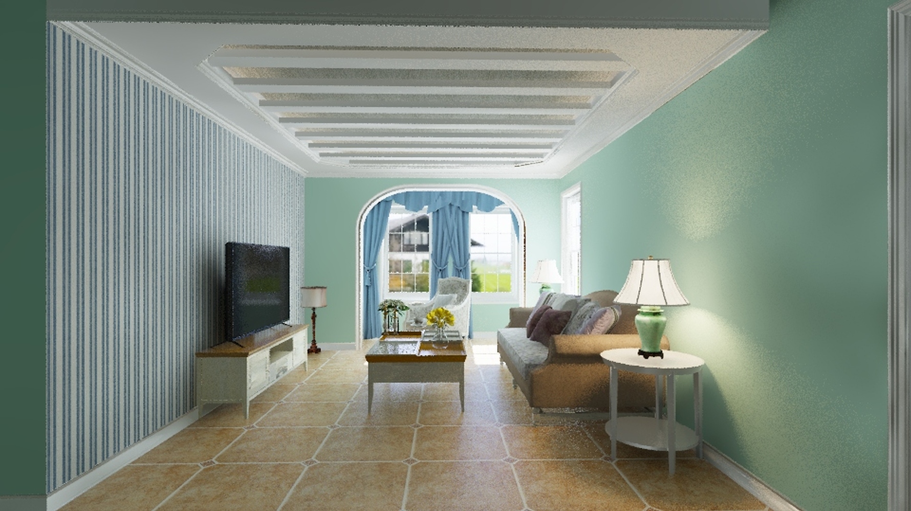 金域缇香(铝扣板吊顶) - 其它风格装修效果图 - 邹尛攀设计效果图