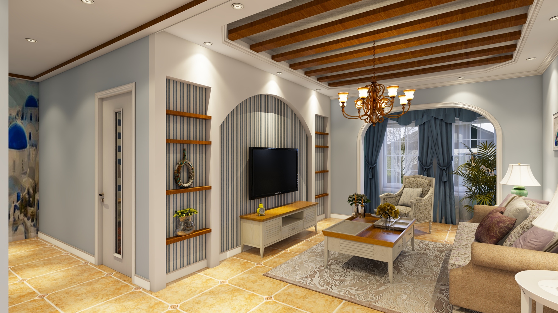 金域缇香(铝扣板吊顶) - 其它风格装修效果图 - 邹尛攀设计效果图