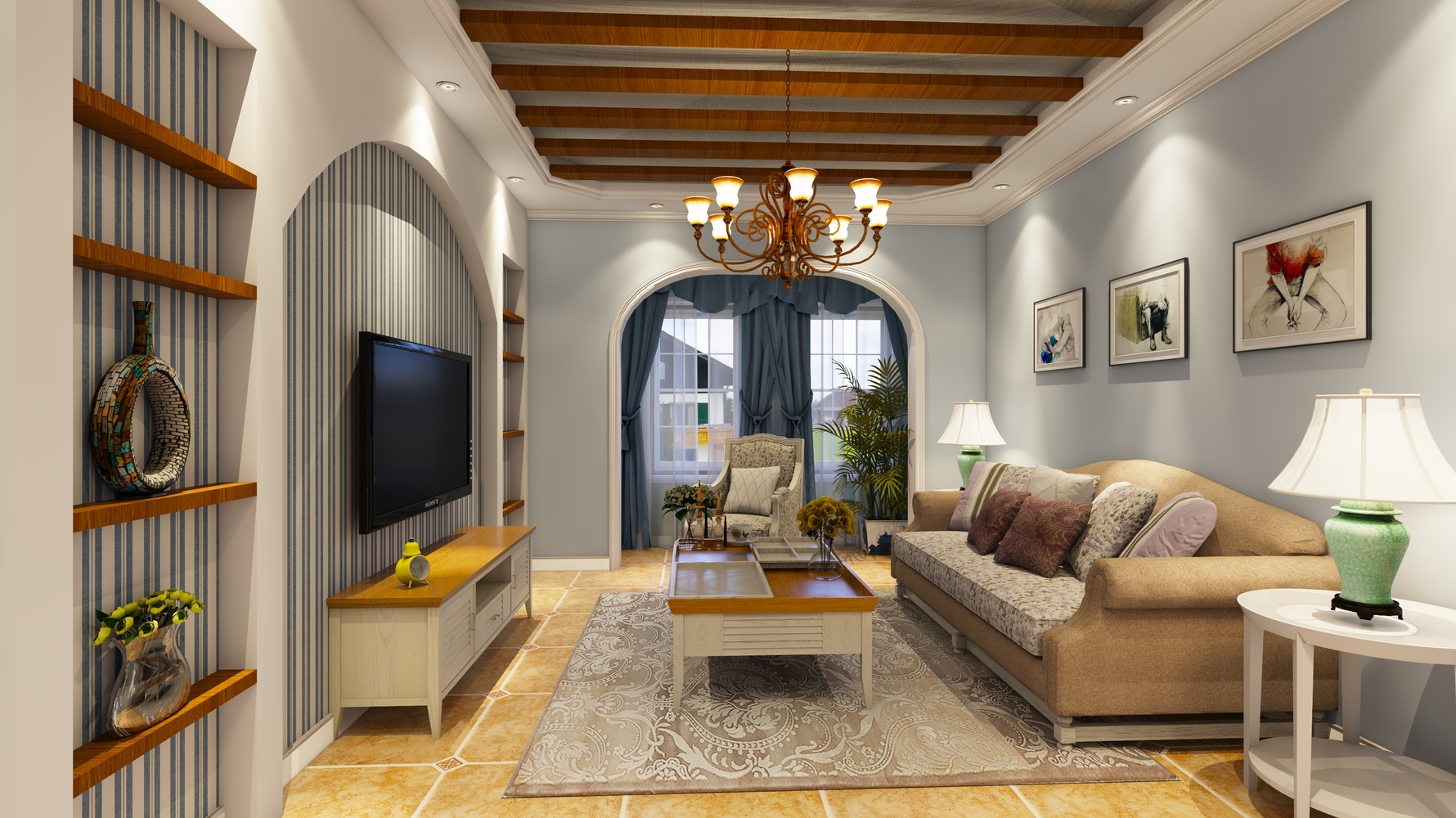 金域缇香铝扣板吊顶