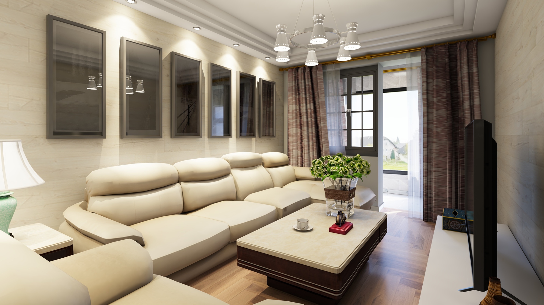 北京市莲花池西里 50平米现代二居