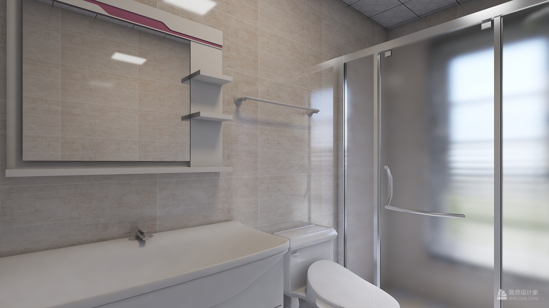 其它风格三室一厅装修设计效果图