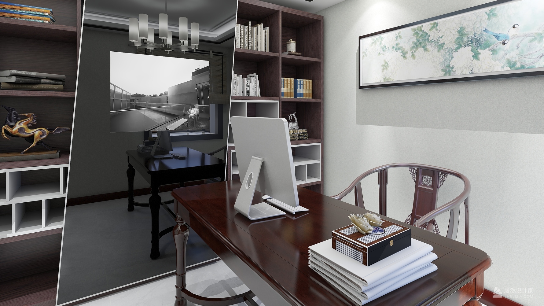 其它风格两室一厅装修设计效果图