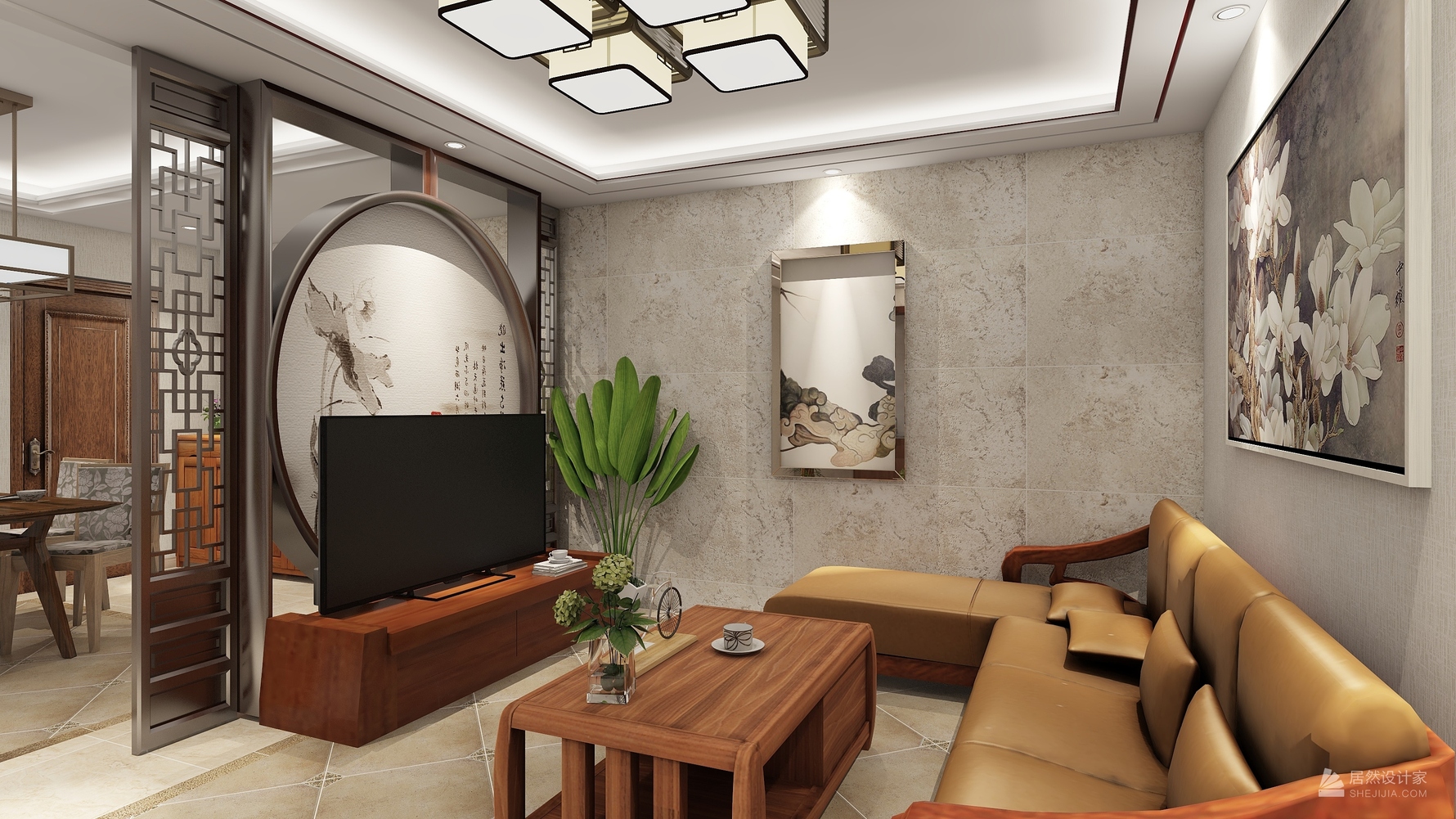 其它风格三室一厅装修设计效果图