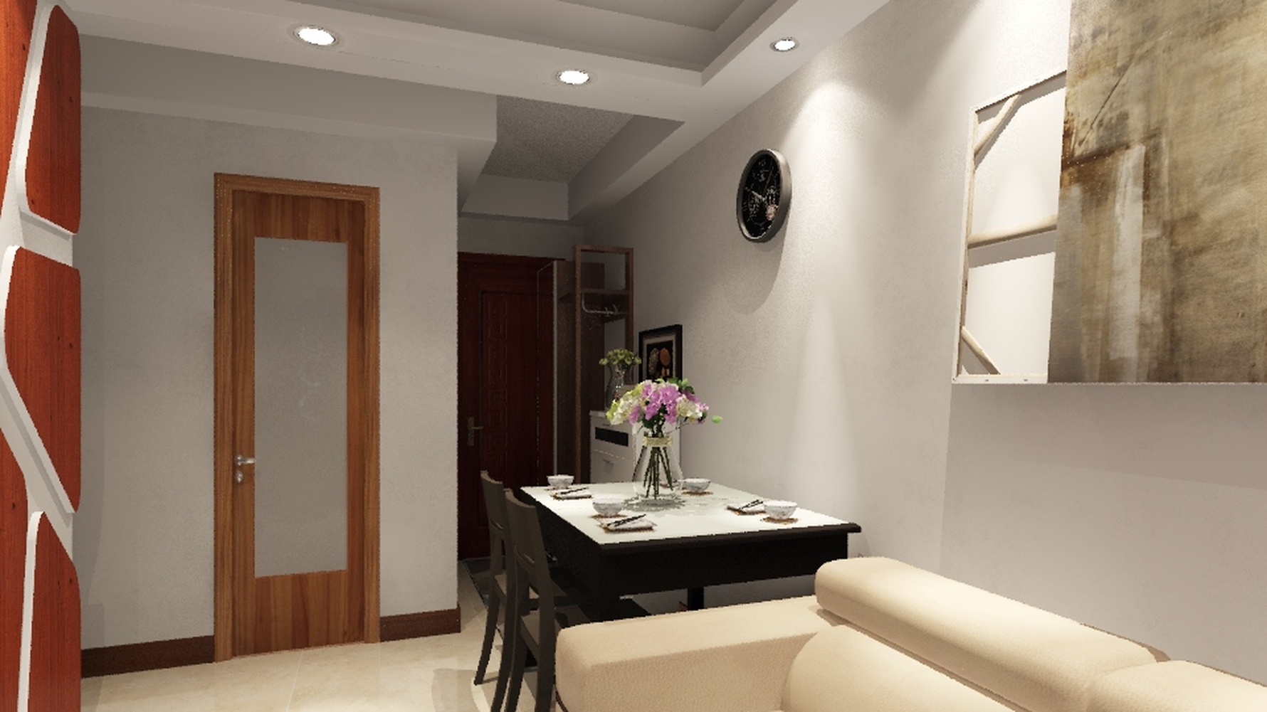 其它风格两室一厅装修设计效果图