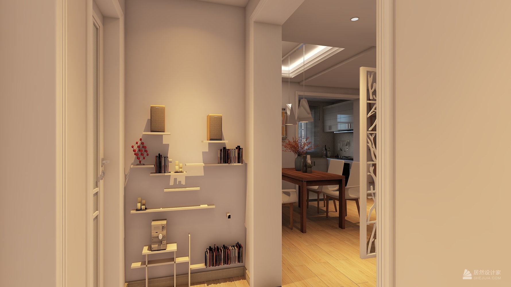 其它风格两室一厅装修设计效果图