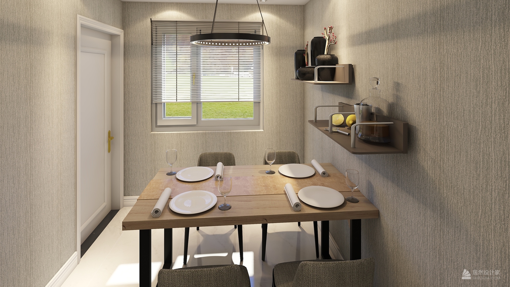 其它风格两室两厅装修设计效果图