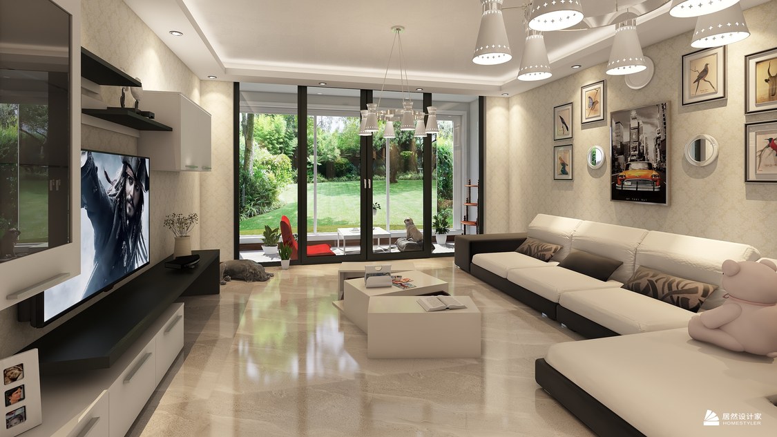 28.万泉新新家园---轻奢134平米户型