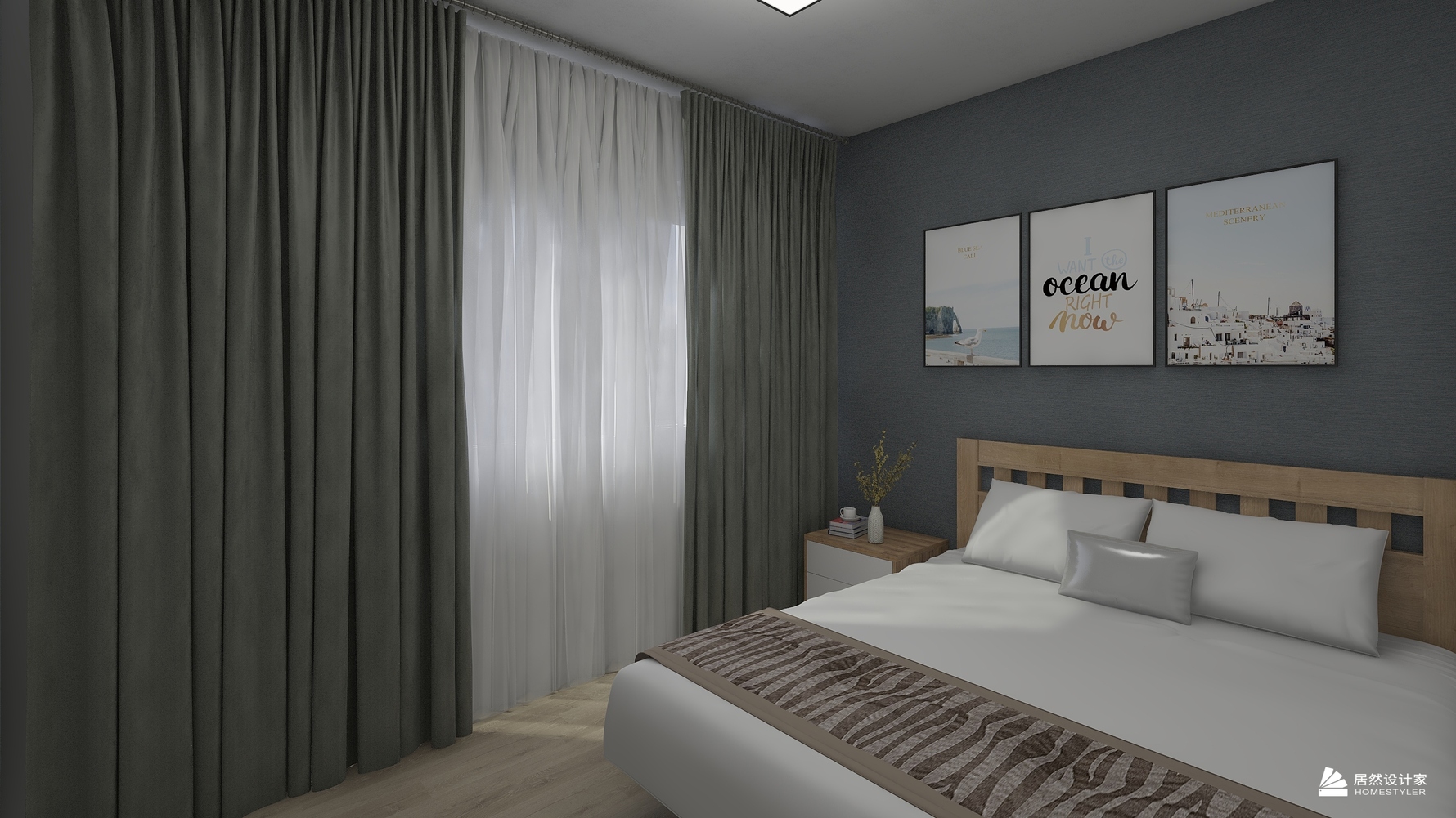 其它风格两室一厅装修设计效果图