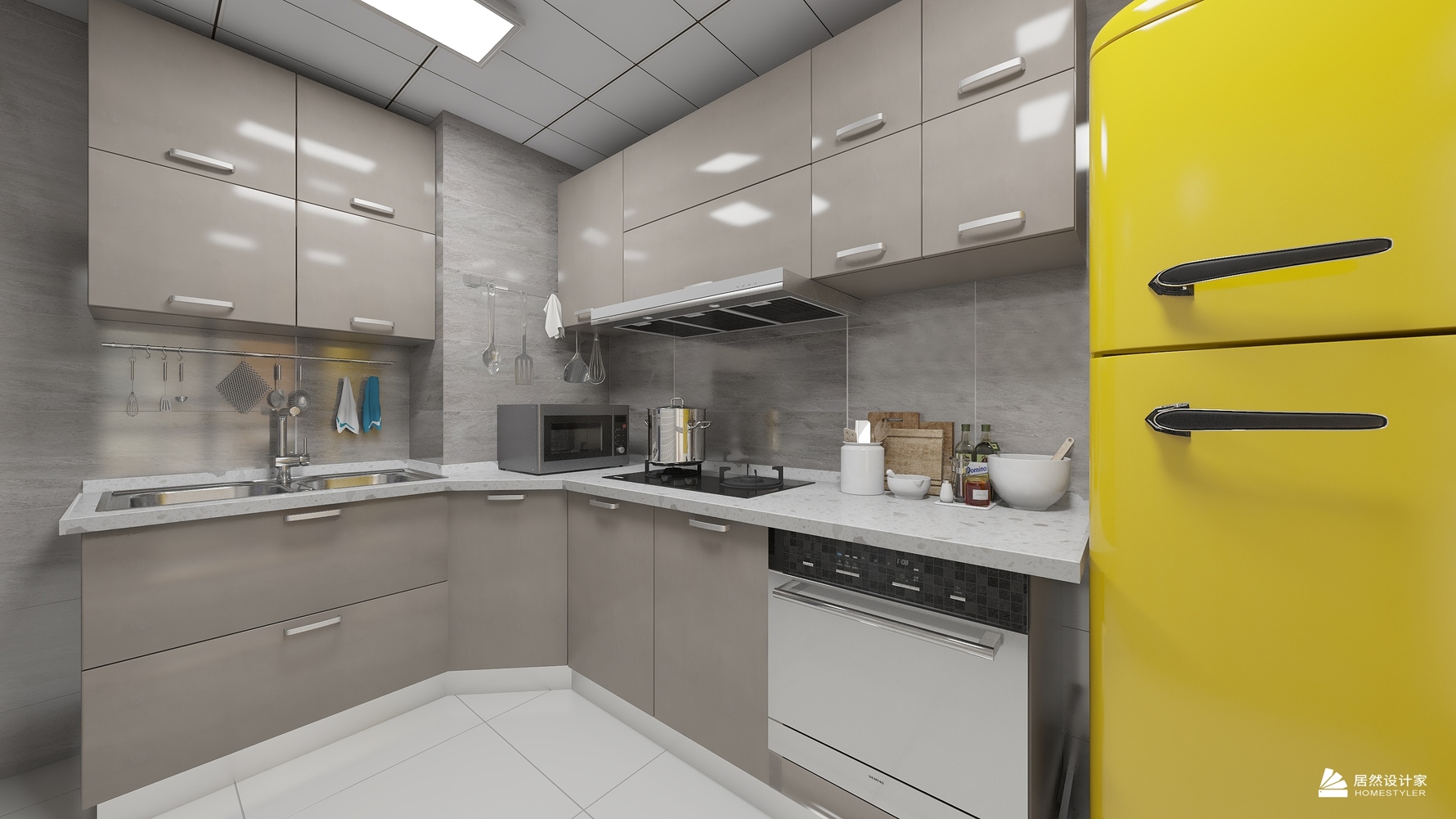 其它风格两室一厅装修设计效果图