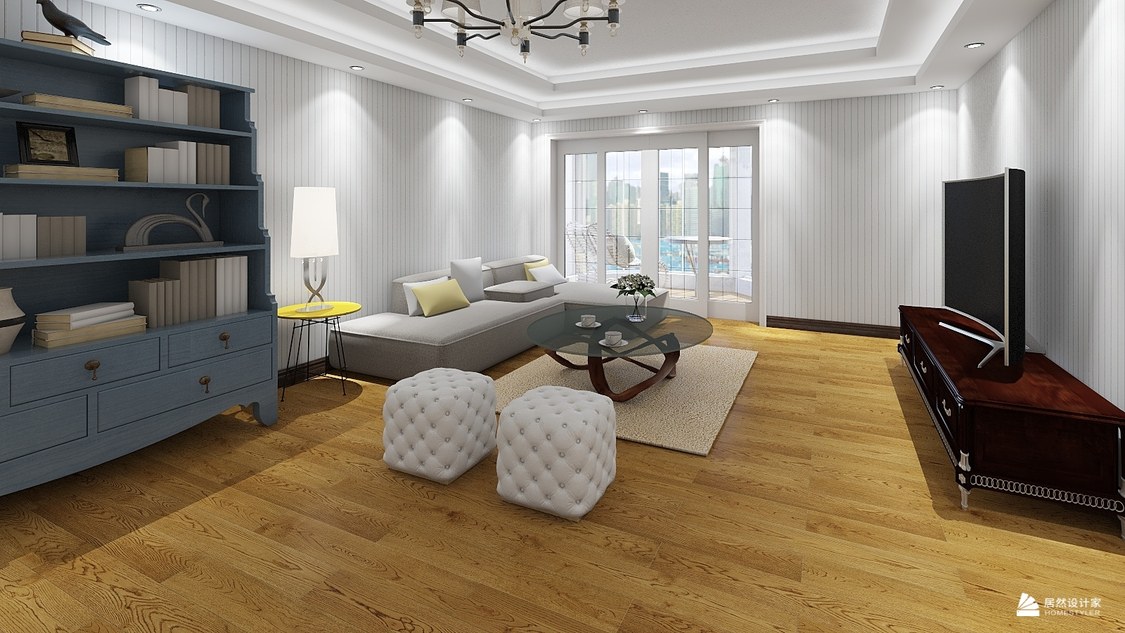 18.万泉新新家园---简约130平米户型