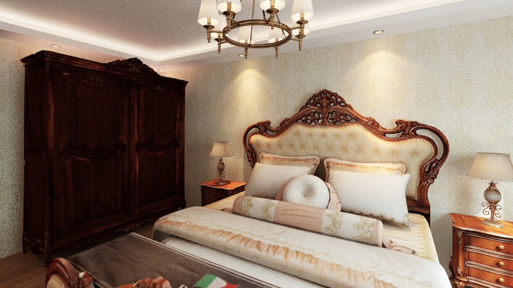 其它风格两室一厅装修设计效果图