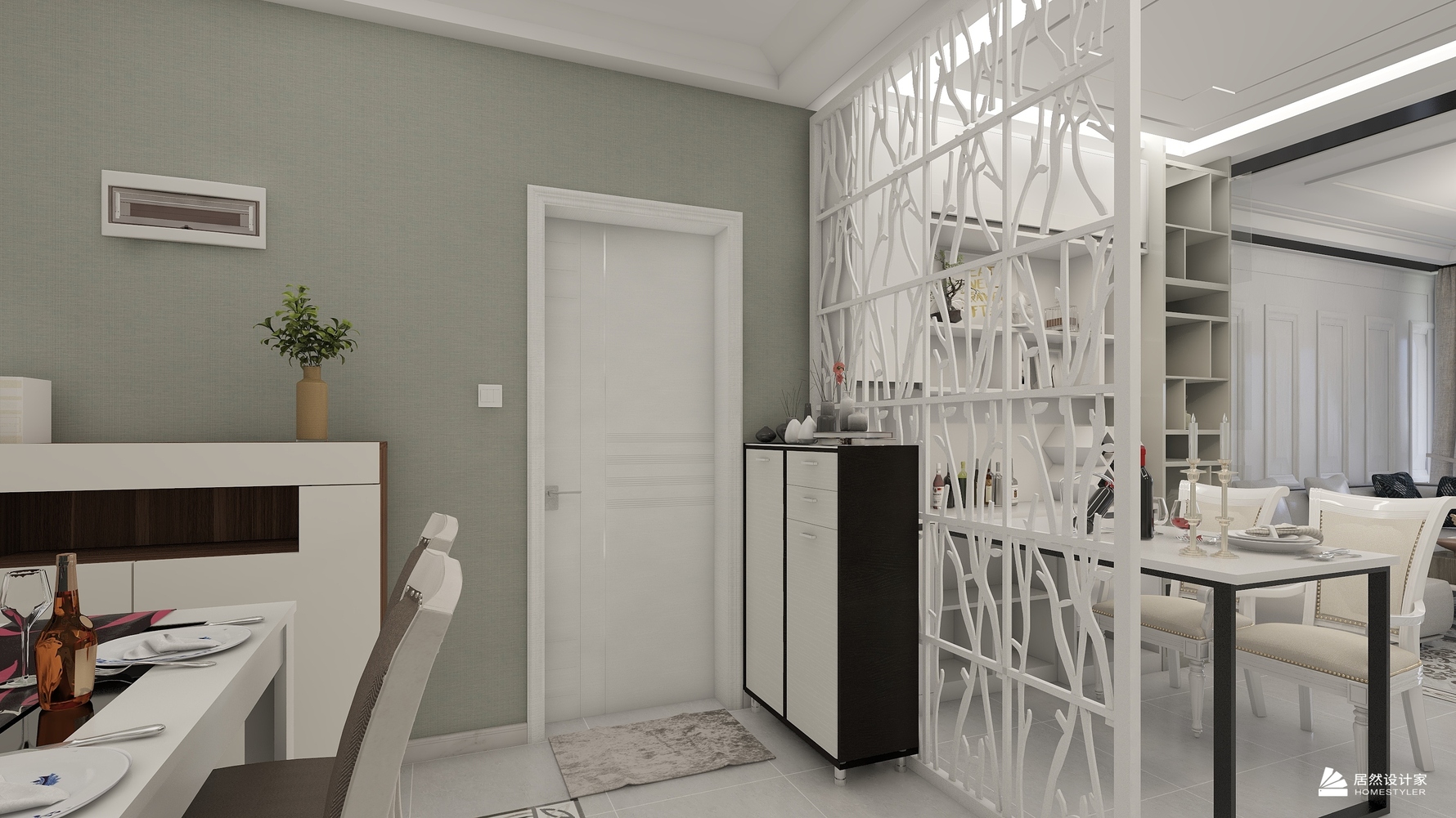 其它风格三室一厅装修设计效果图