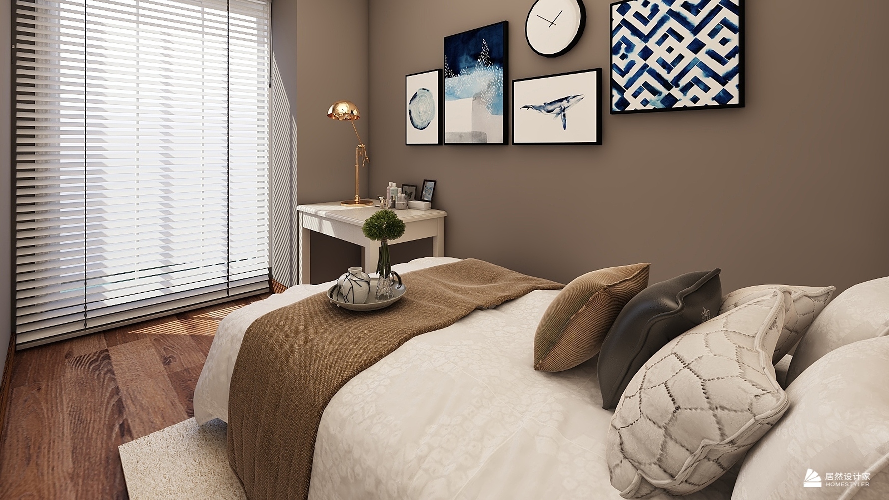 其它风格两室一厅装修设计效果图