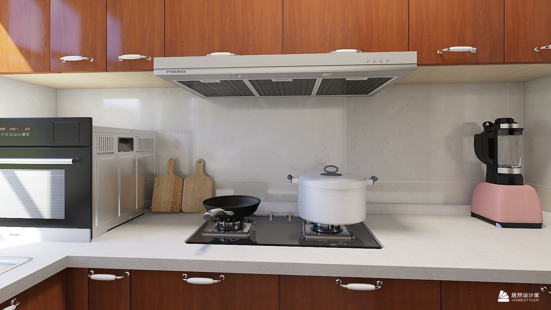 其它风格三室两厅装修设计效果图