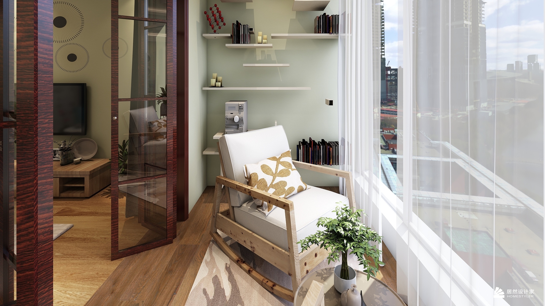 其它风格一室一厅装修设计效果图