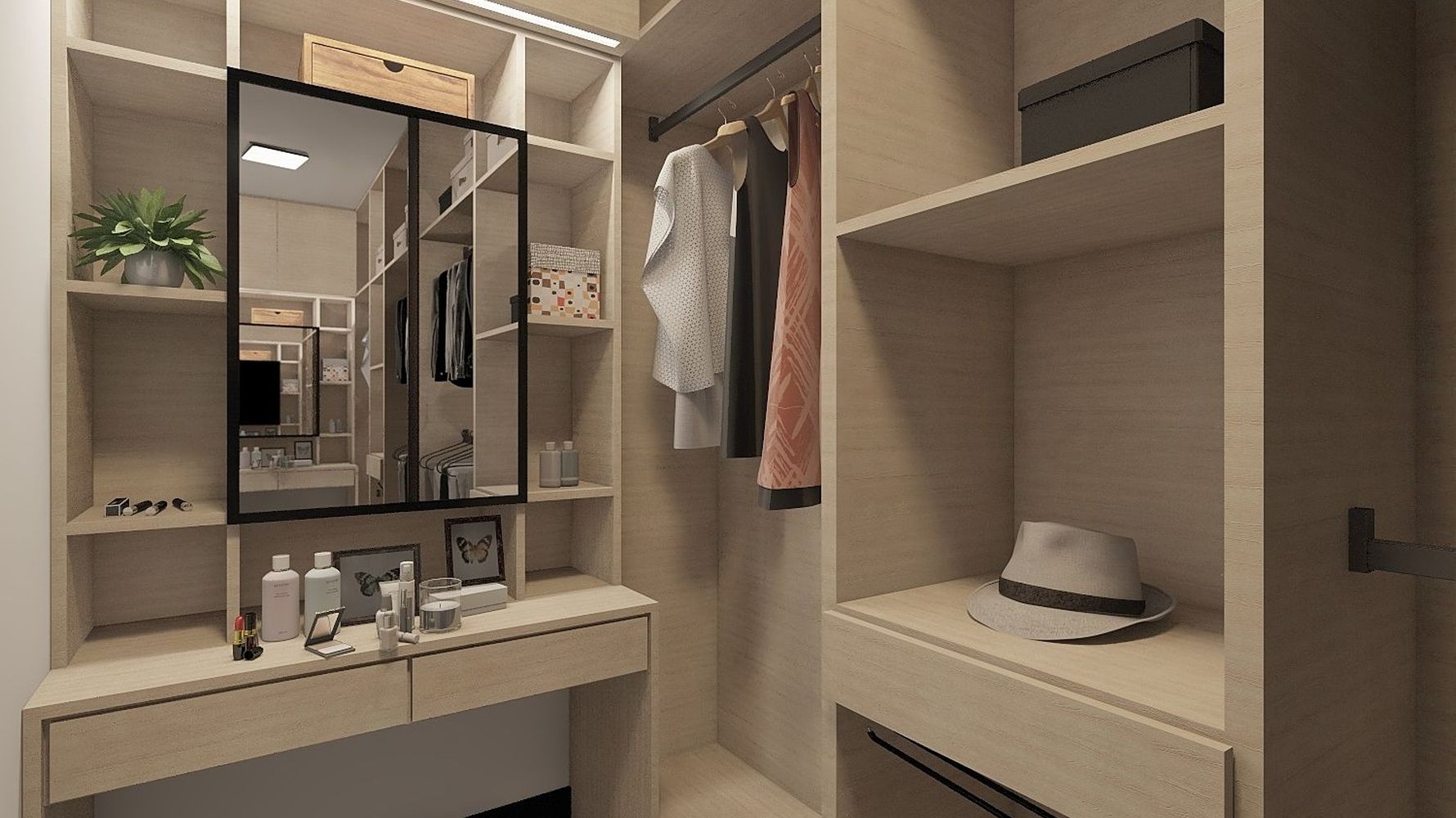 其它风格衣帽间装修设计效果图