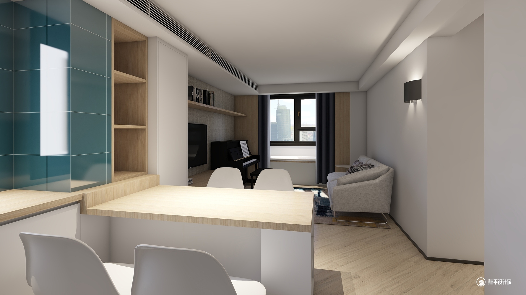 其它风格三室一厅装修设计效果图