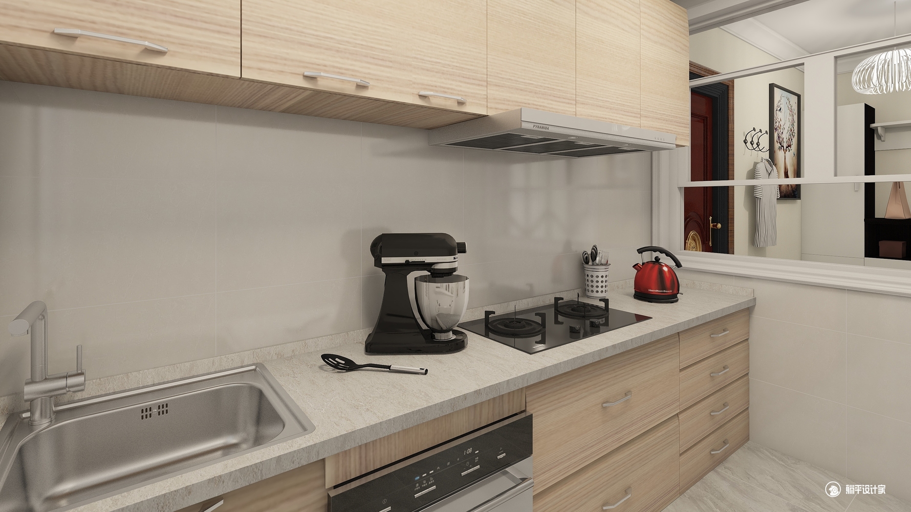 其它风格三室两厅装修设计效果图