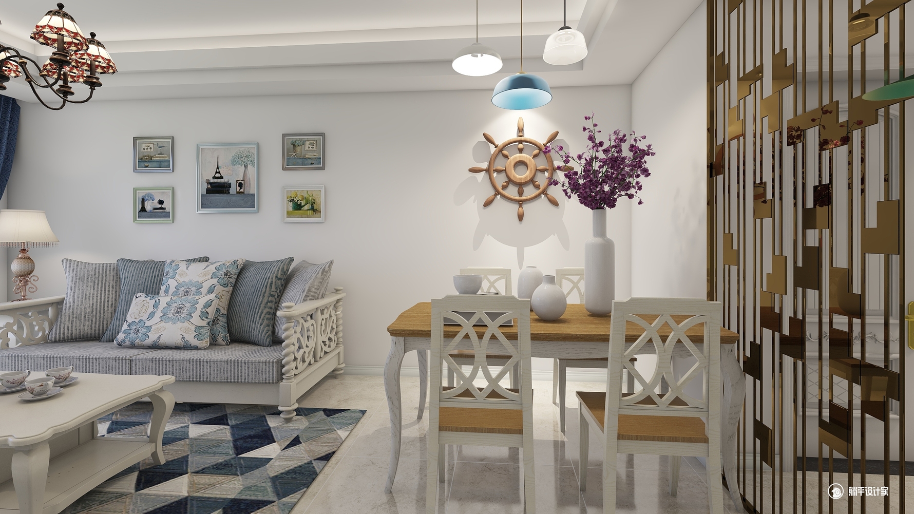 其它风格三室一厅装修设计效果图