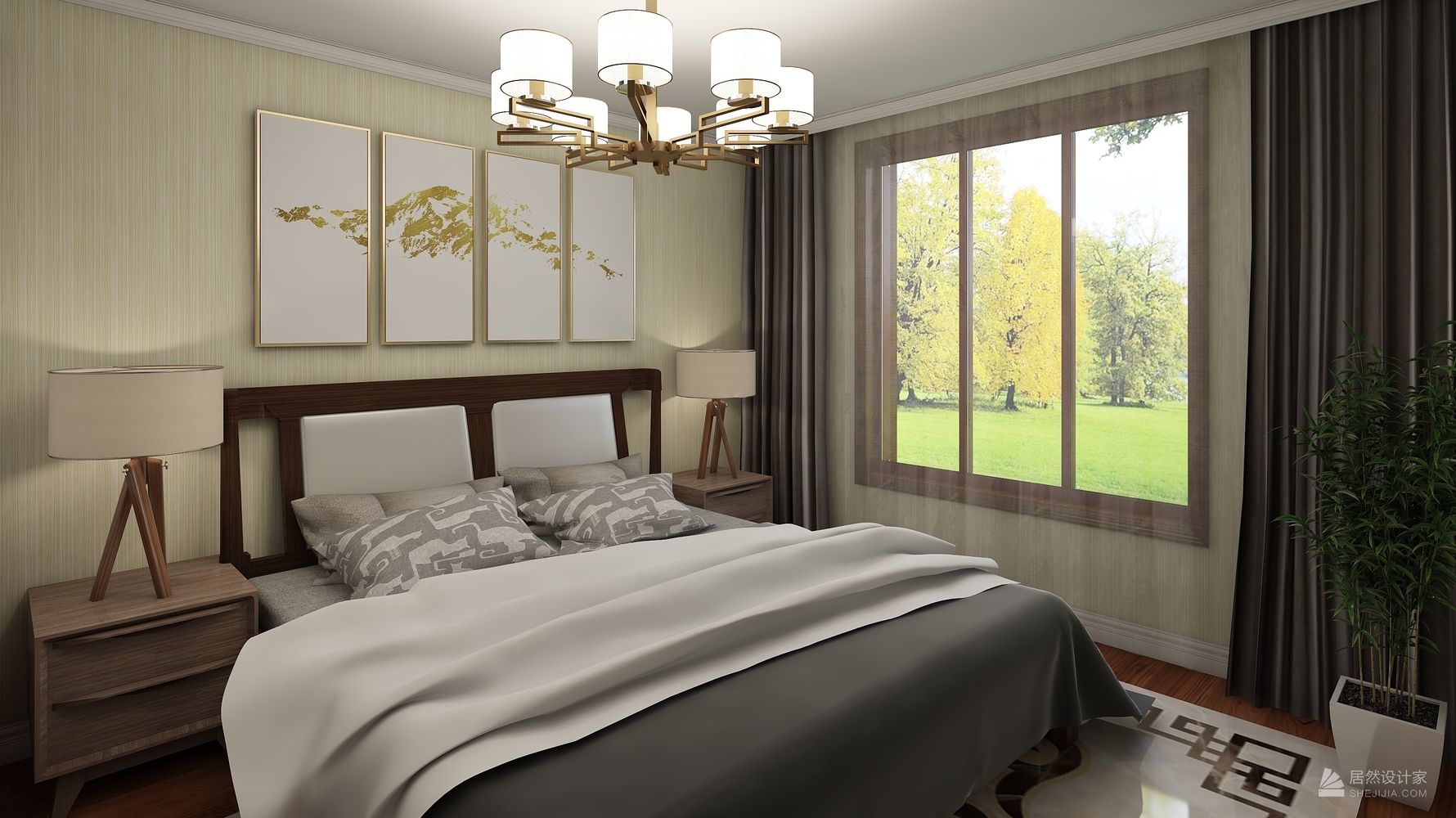 其它风格老人房装修设计效果图