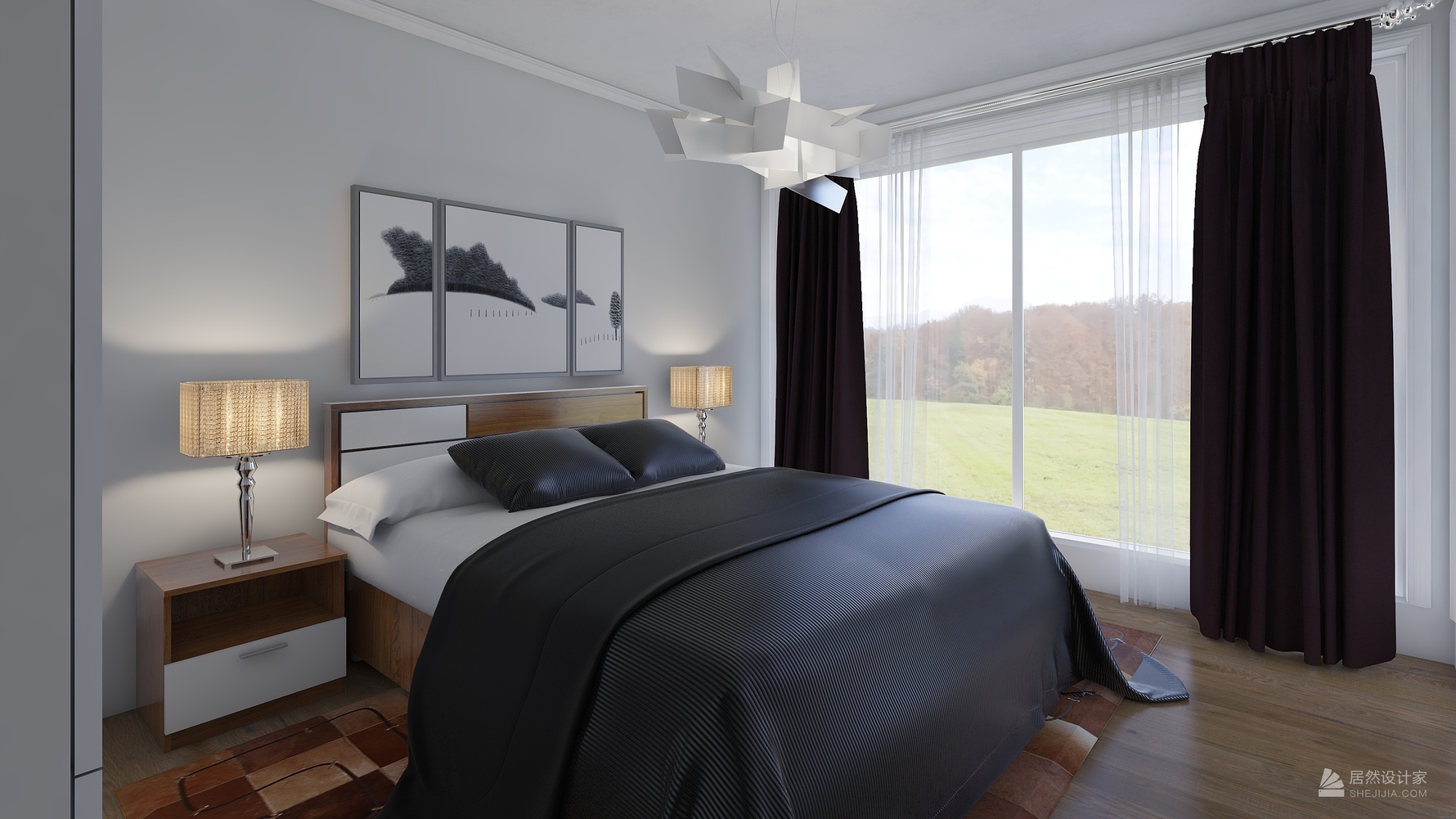 其它风格一室一厅装修设计效果图