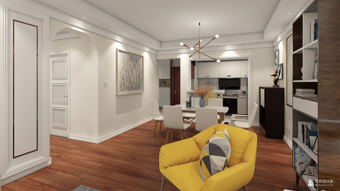 花果园精装样板房全房图