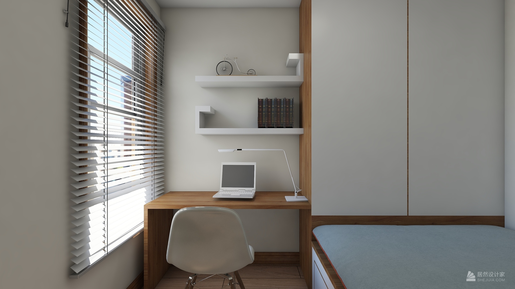 北欧风格两室一厅装修设计效果图