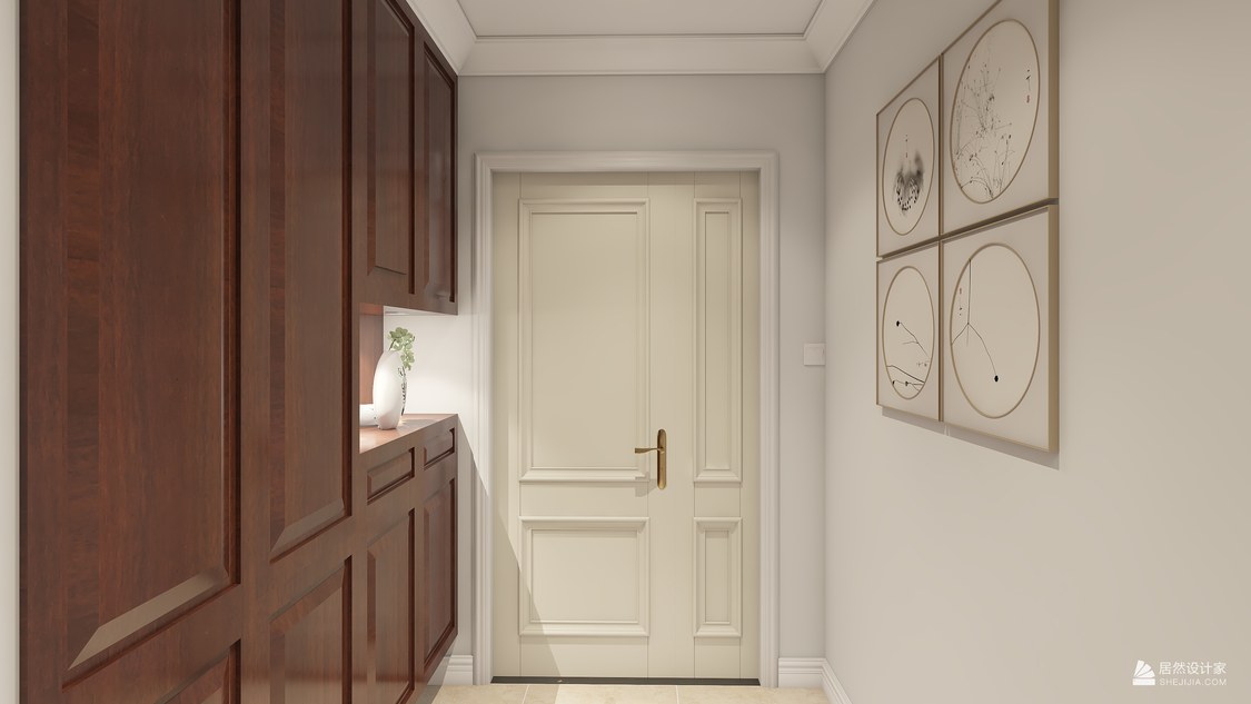 北京-华侨城-2室2厅2卫-美式风格