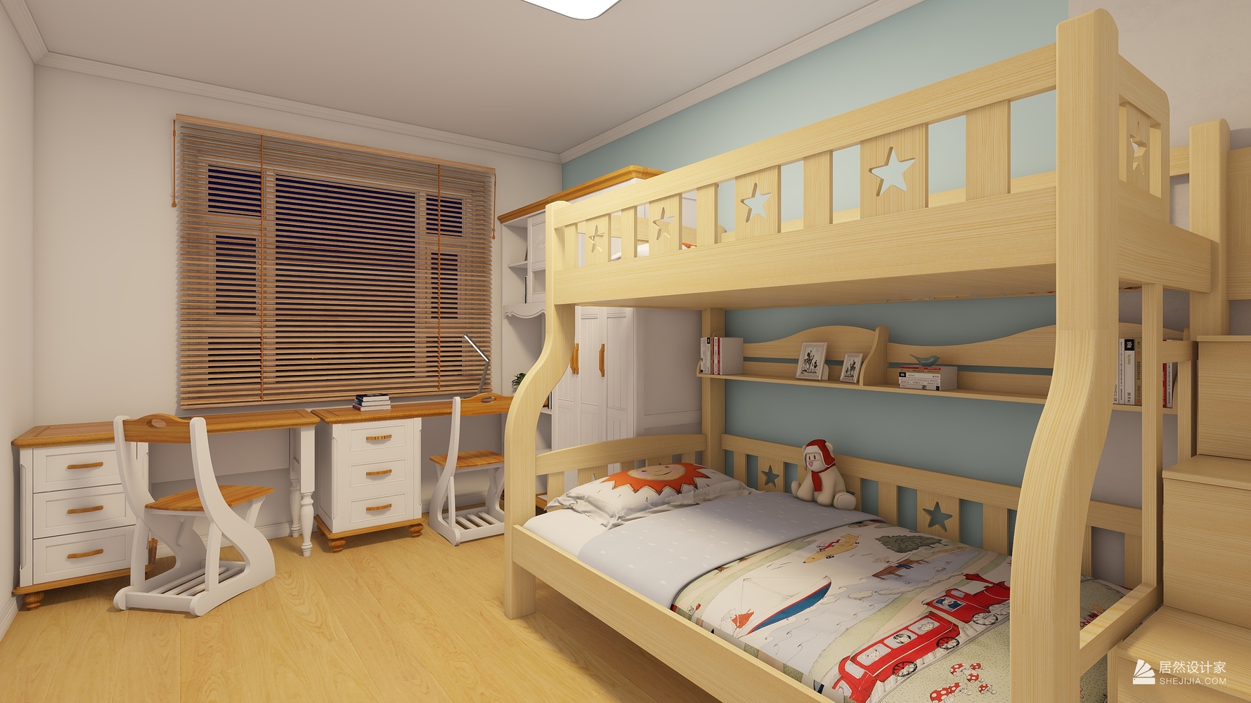 其它风格四室四厅装修设计效果图