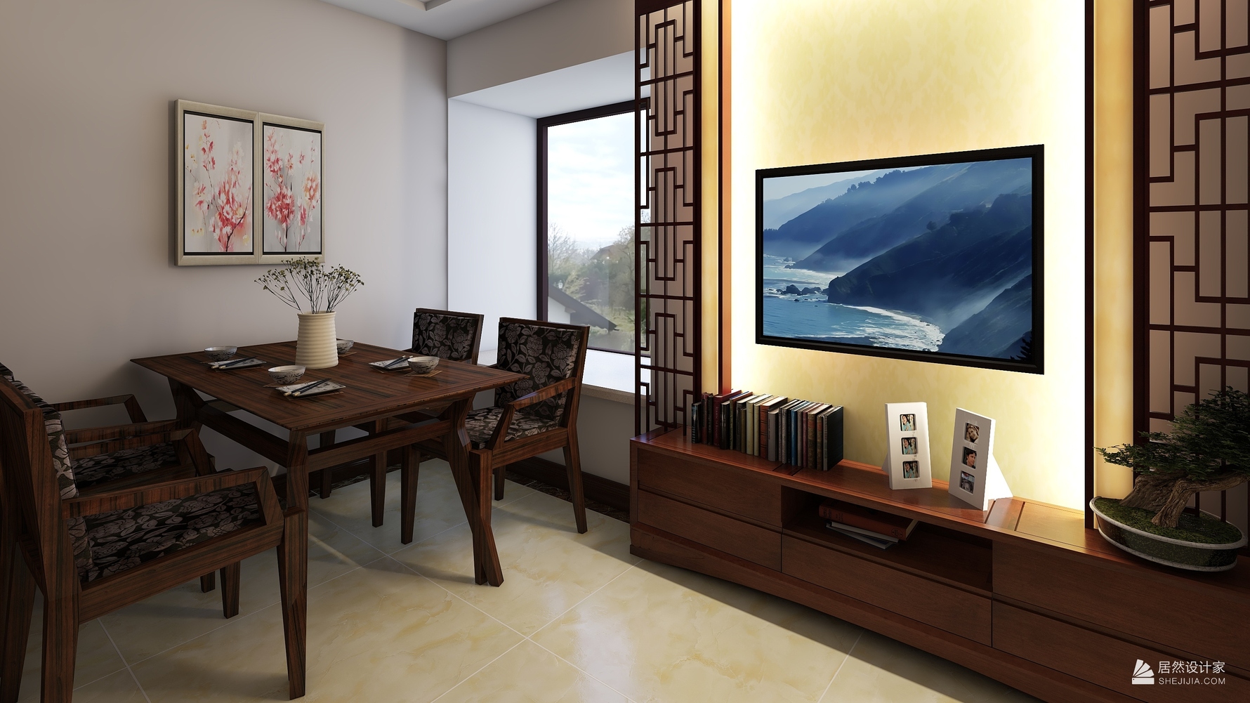 其它风格两室两厅装修设计效果图