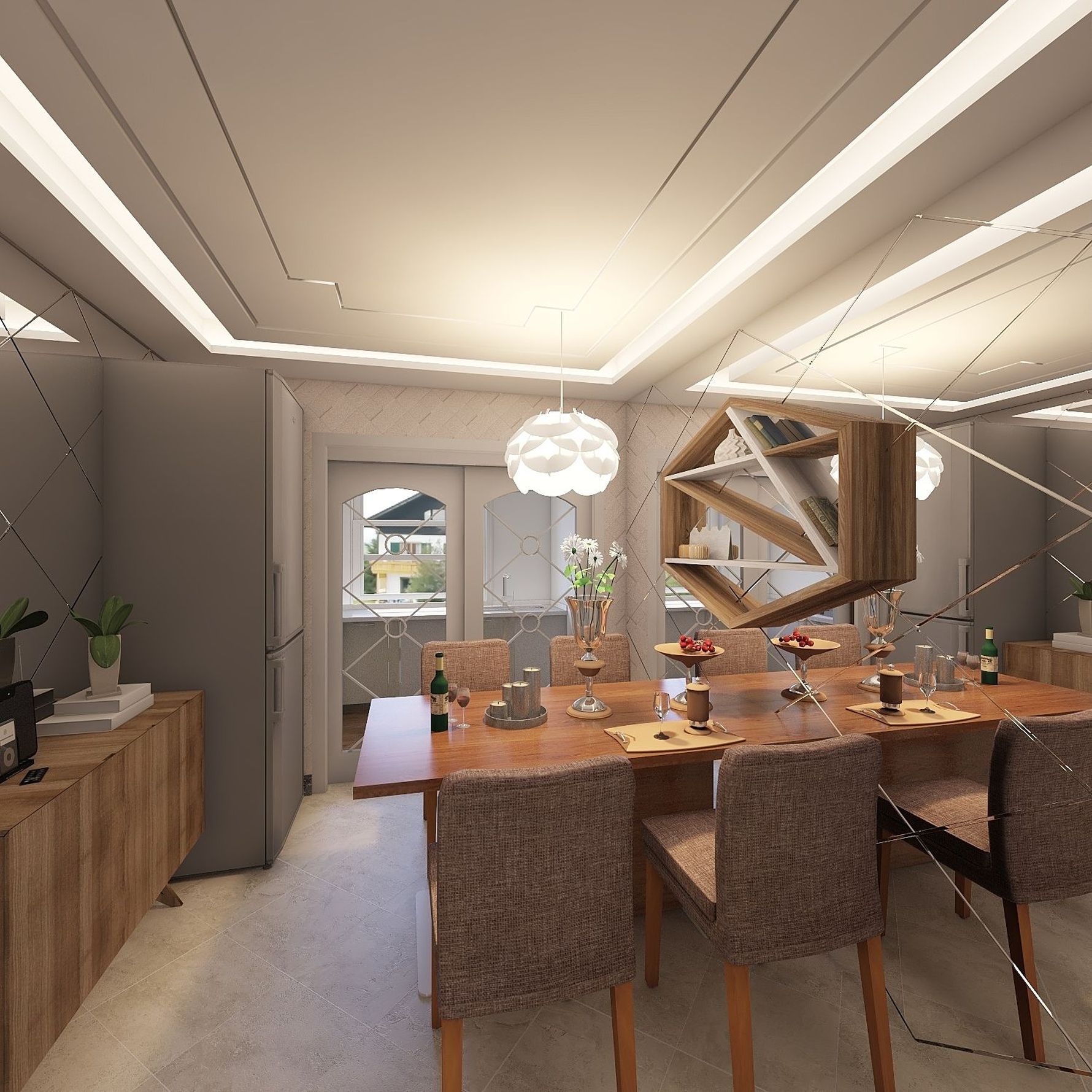 其它风格两室两厅装修设计效果图