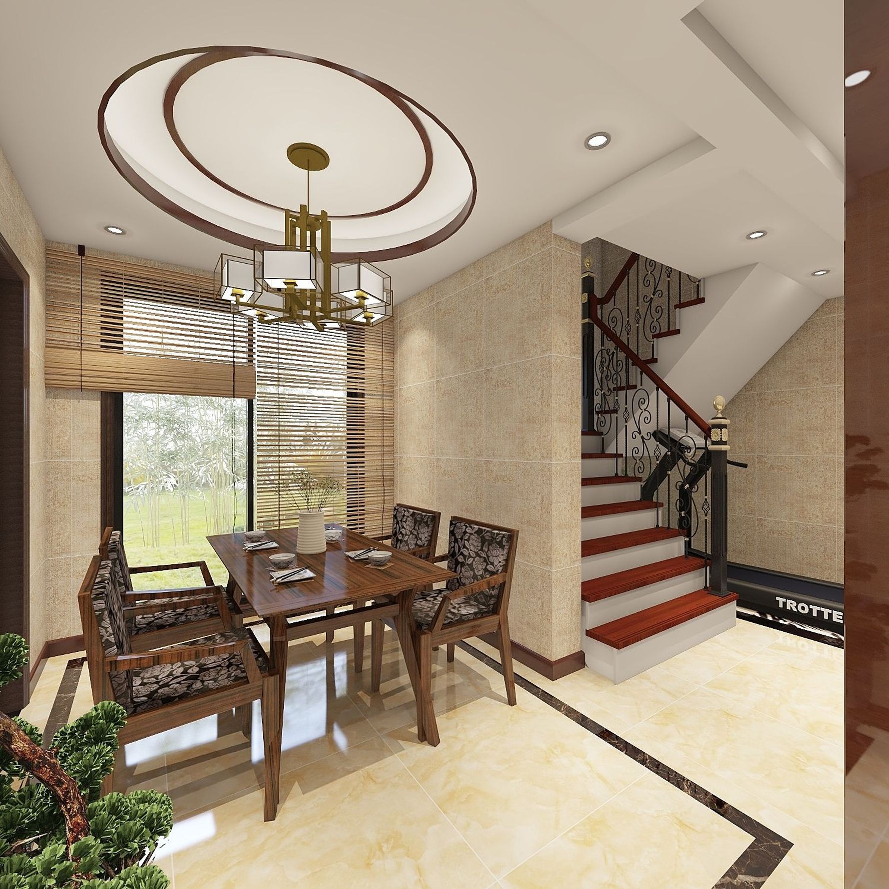 其它风格四室两厅装修设计效果图