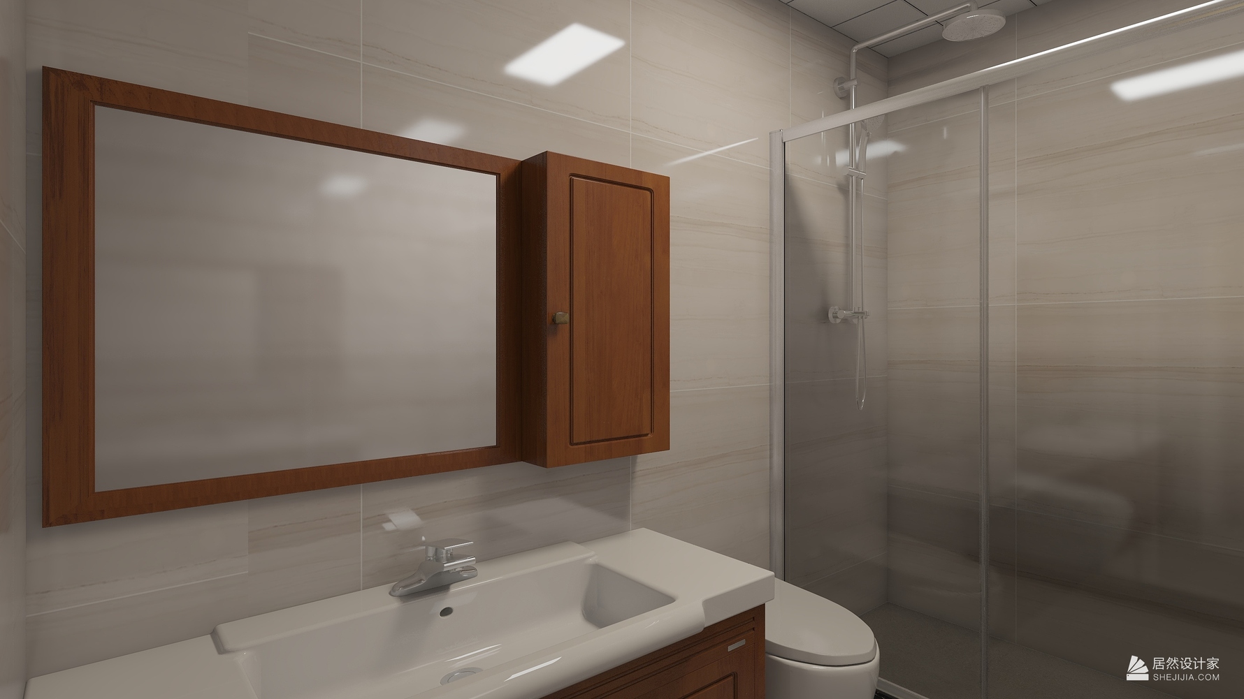 其它风格三室一厅装修设计效果图