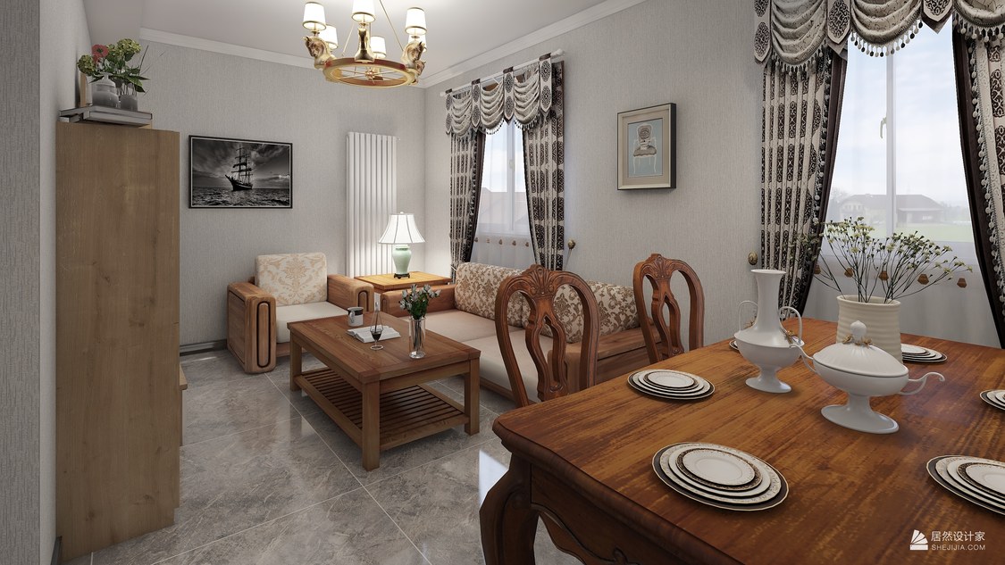 四季怡园南区9号楼1单元601实木定制