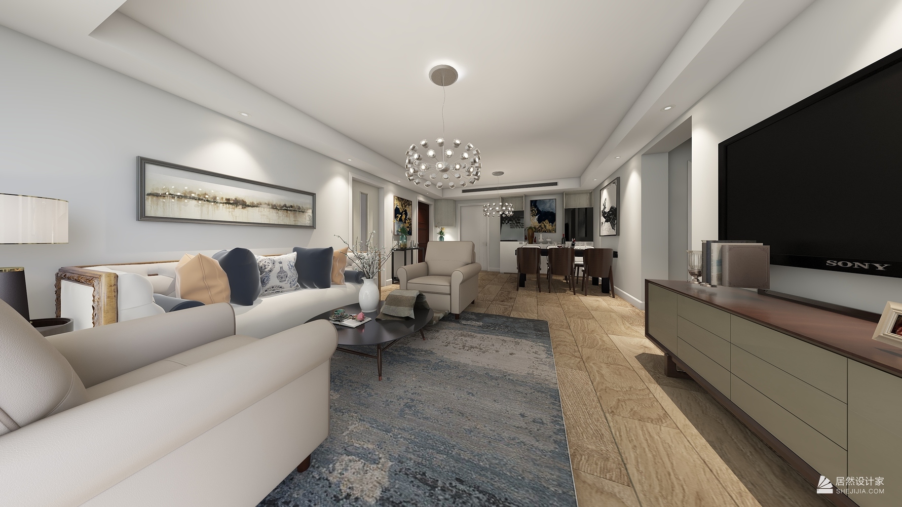 其它风格四室两厅装修设计效果图