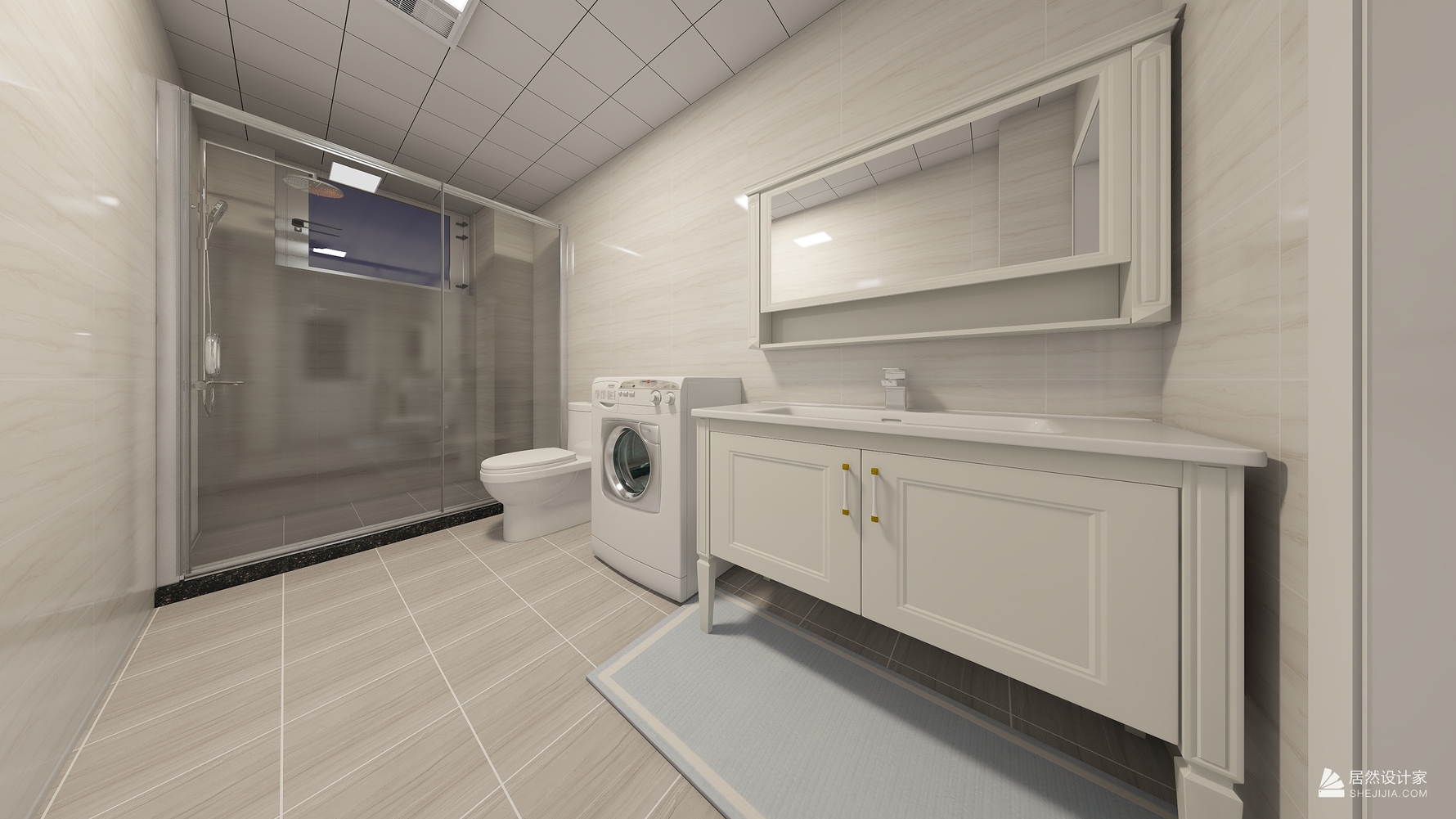 其它风格四室两厅装修设计效果图