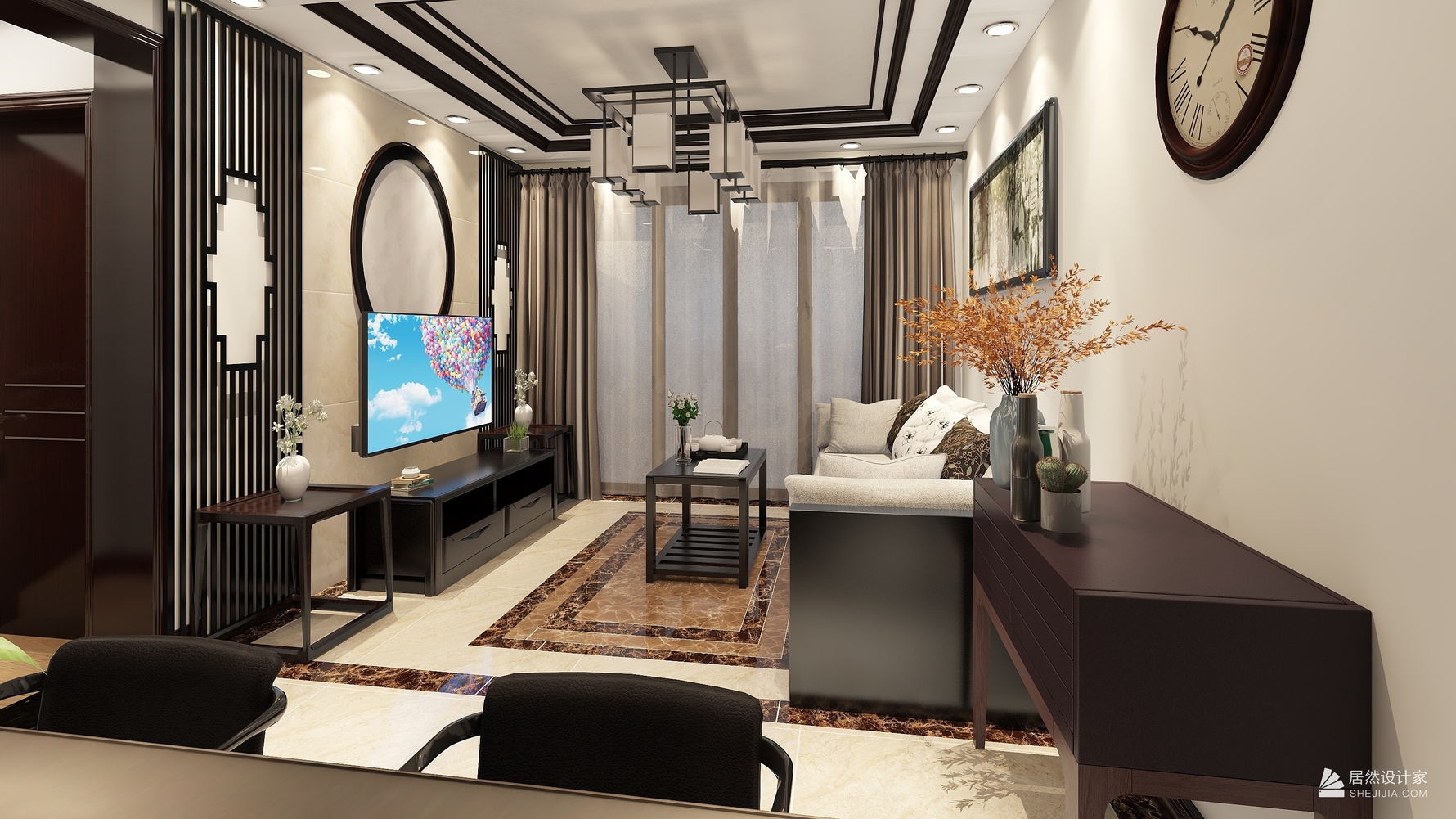 其它风格两室两厅装修设计效果图