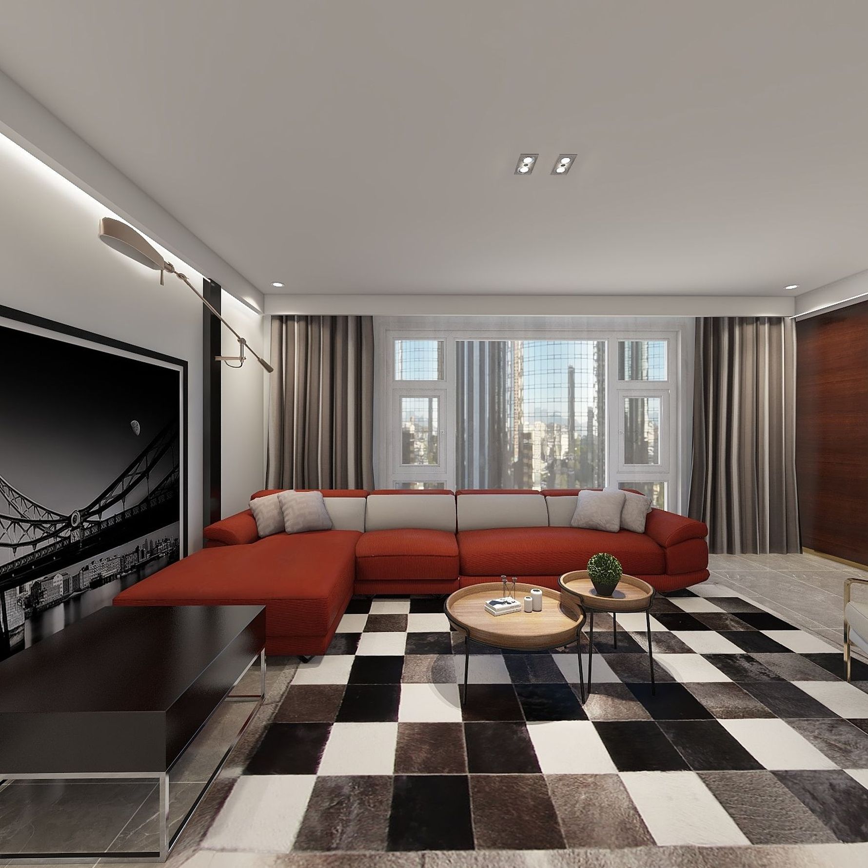 其它风格四室两厅装修设计效果图