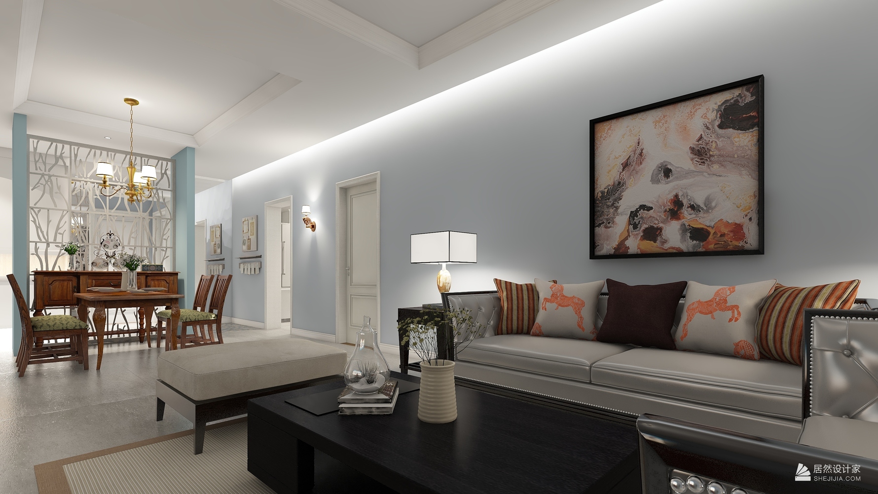 其它风格四室两厅装修设计效果图