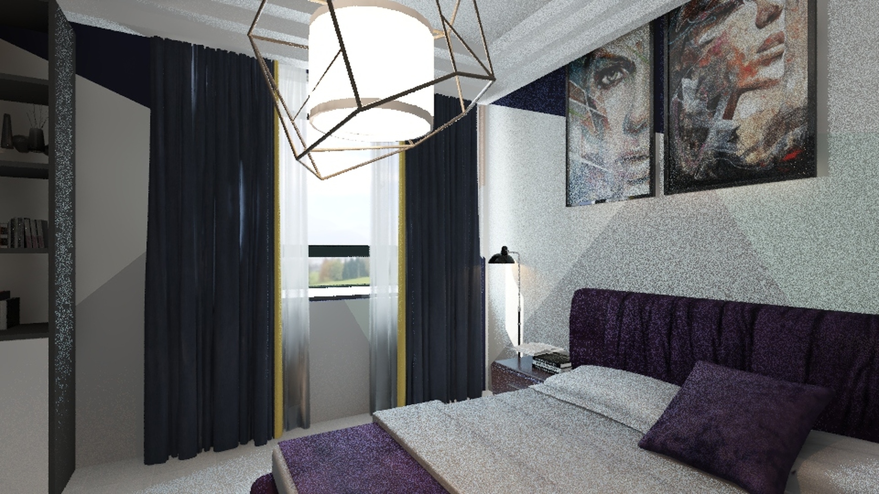 其它风格四室两厅装修设计效果图