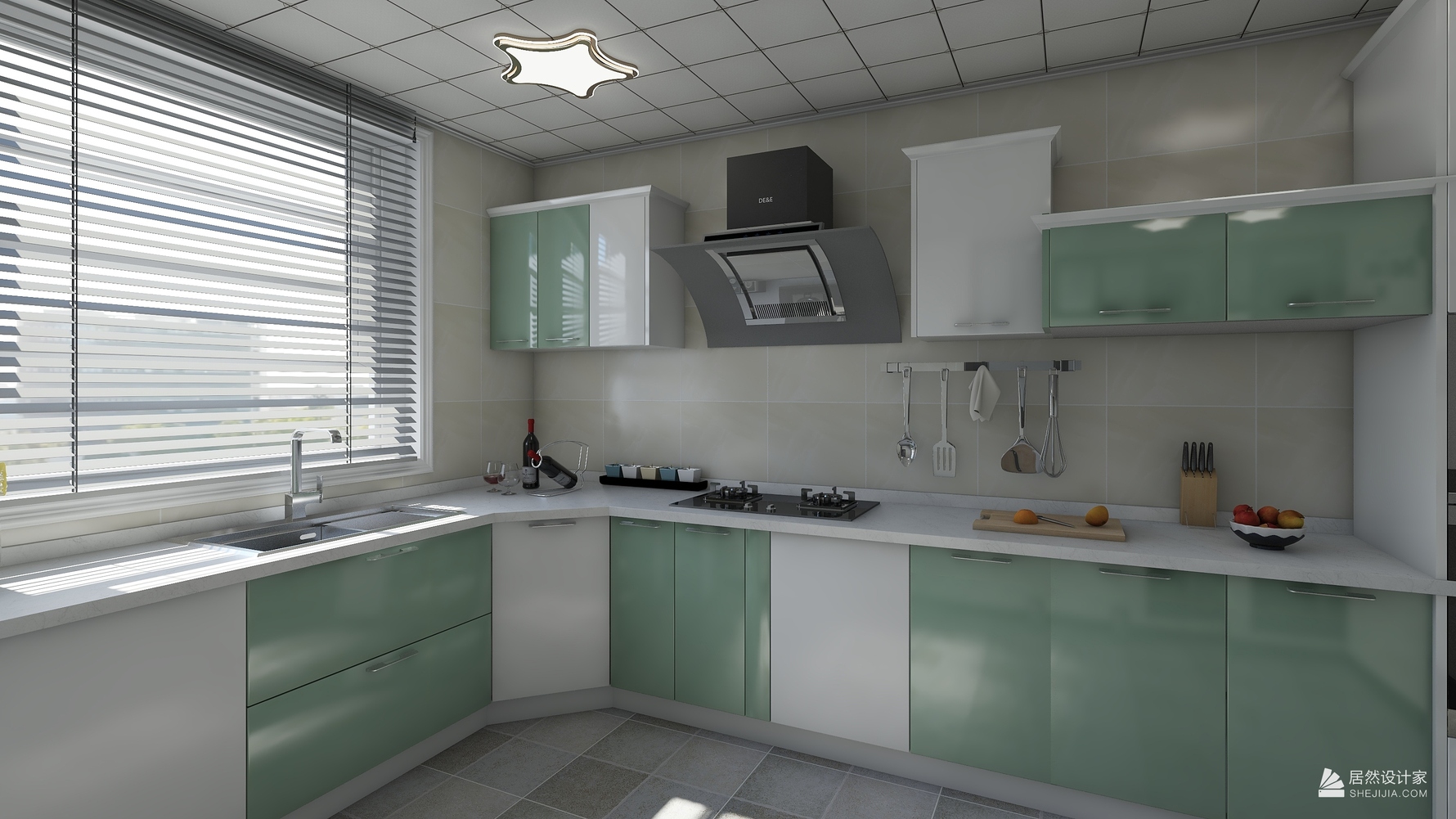 其它风格两室一厅装修设计效果图