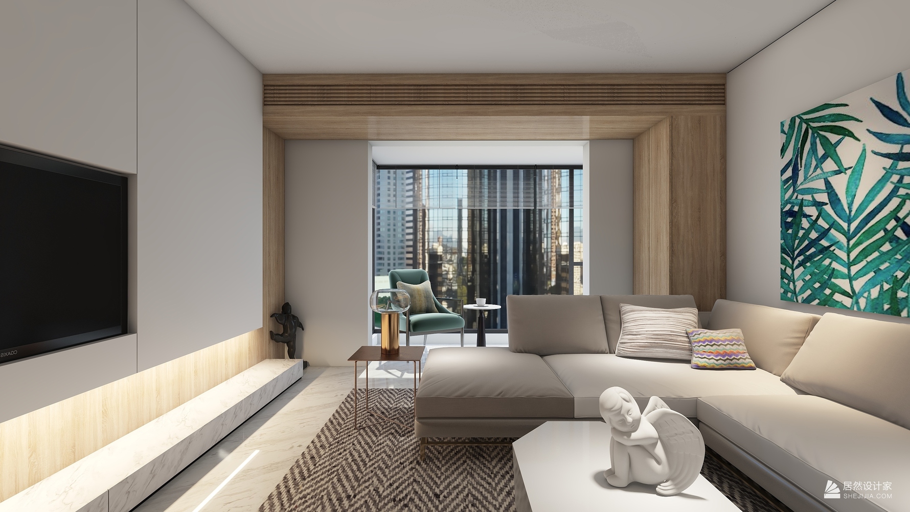 其它风格两室两厅装修设计效果图