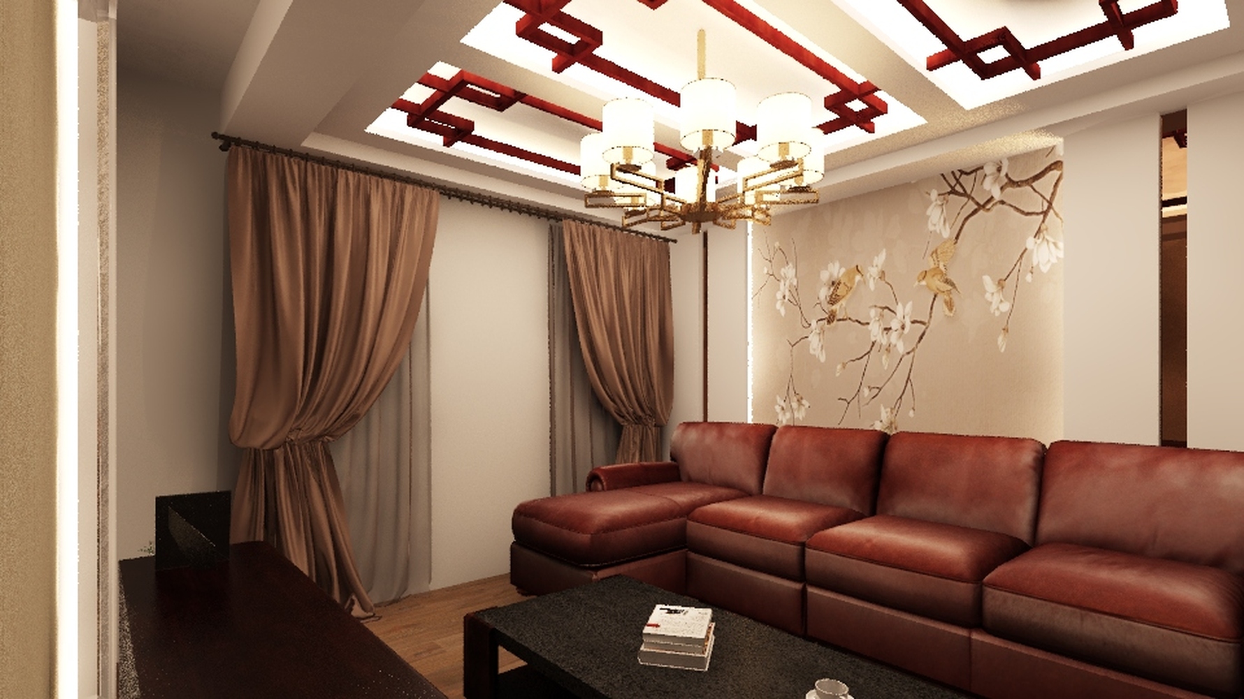 其它风格两室两厅装修设计效果图