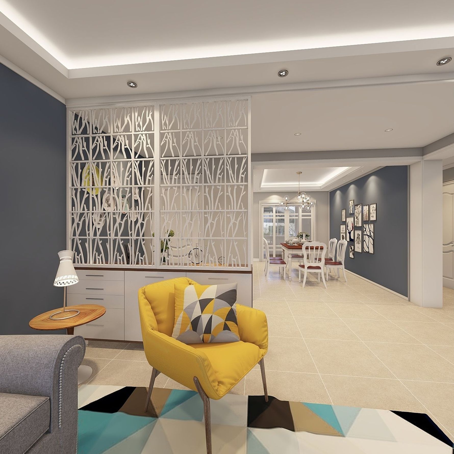 其它风格两室两厅装修设计效果图