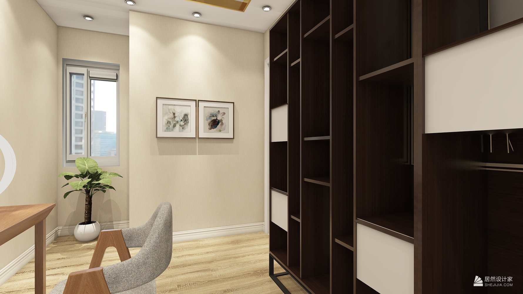 其它风格两室一厅装修设计效果图