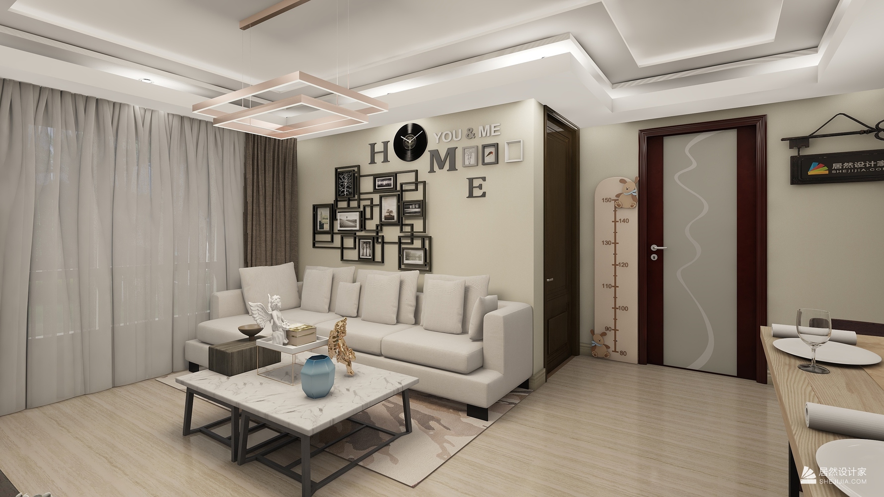 其它风格一室两厅装修设计效果图