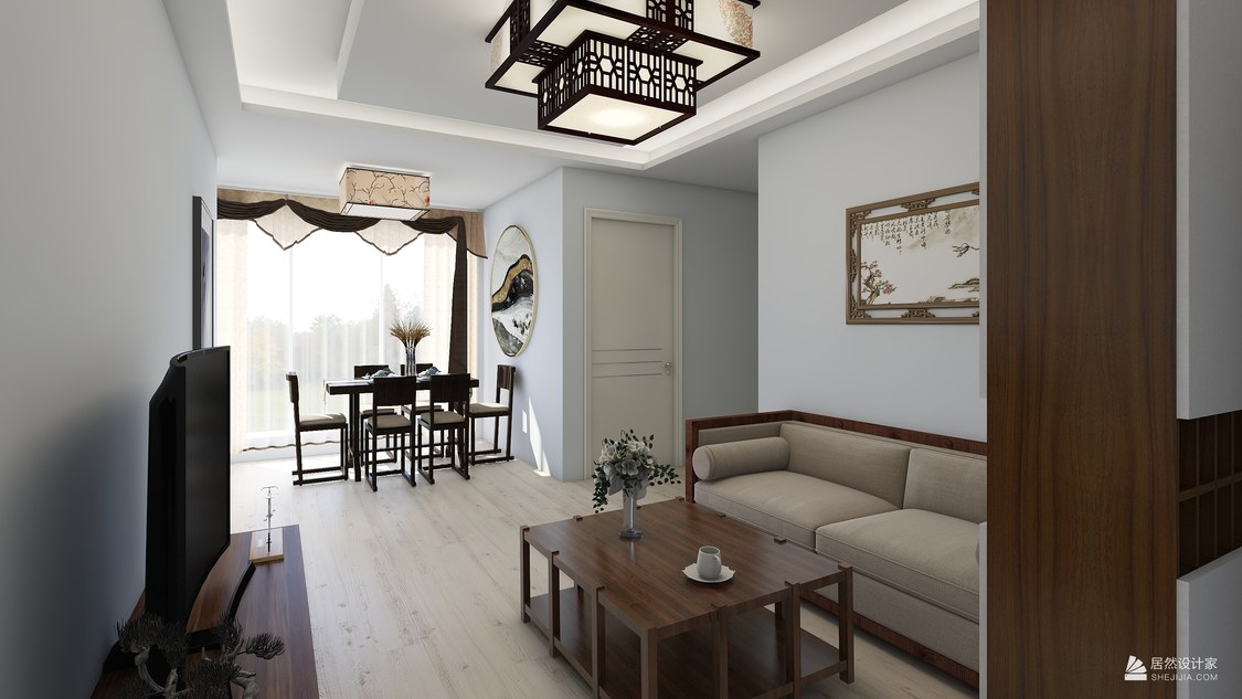 京香花园现代中式