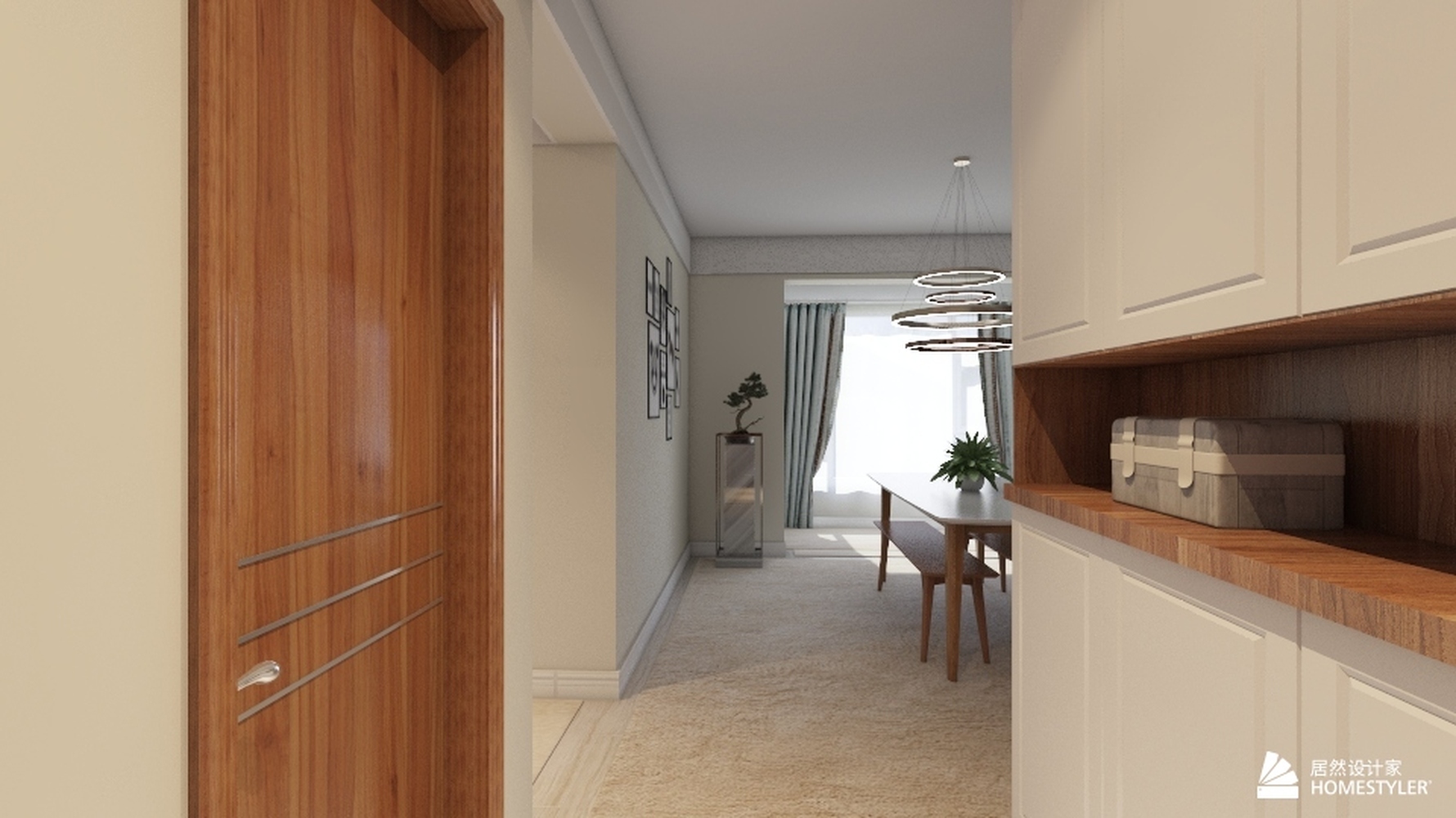 其它风格两室一厅装修设计效果图