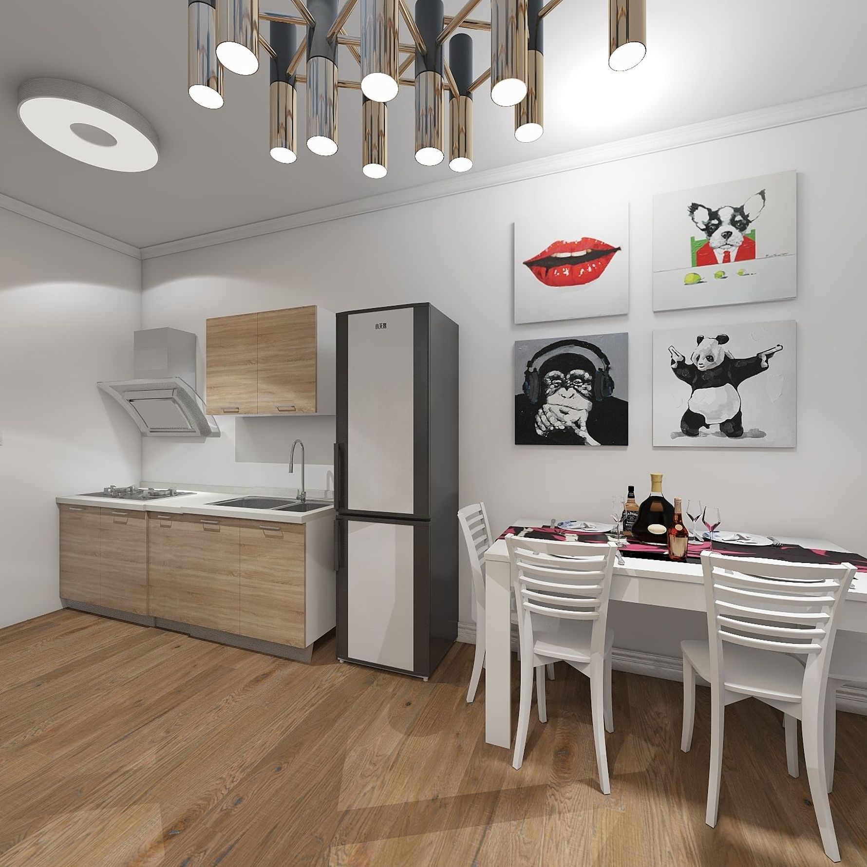 其它风格一室一厅装修设计效果图